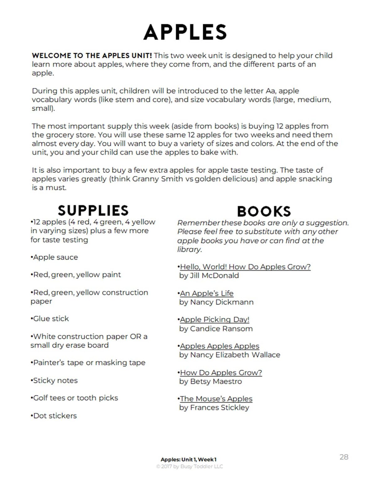 Playing Preschool: Homeschool Preschool Program - Busy Toddler