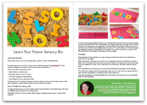 ABCs and 123s: 40+ play based activities for ages 2-18. Great indoor and outdoor activities for kids!
