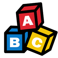 ABC blocks icon